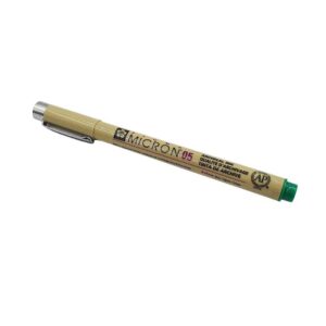 Sakura Pigma Micron 05 (0.45mm line-width) - Green