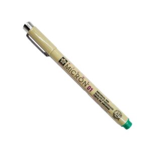 Sakura Pigma Micron 01 (0.25mm line-width) - Green