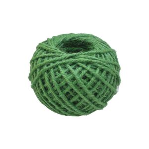 Coloured Jute Twine Ball 2mm - Green