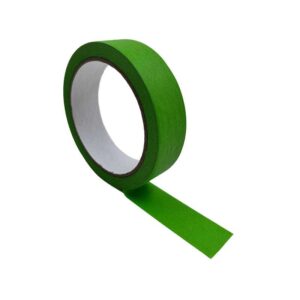 Coloured Masking Tape 20m - Green, 10mm
