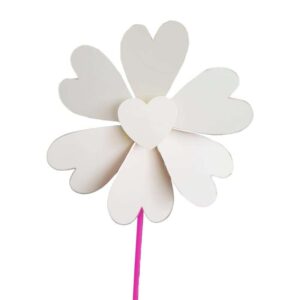 Paper Windmill (Plain) 10pcs/pack - Plain - Hearts