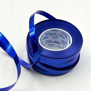 Foil Ribbon 5mm x 10m - Holographic Blue