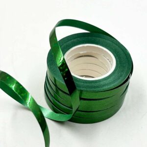 Foil Ribbon 5mm x 10m - Holographic Green