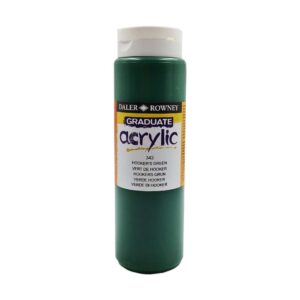 Daler Rowney Graduate Acrylic 500ml - Hooker's Green