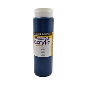 Daler Rowney Graduate Acrylic 500ml - Indigo