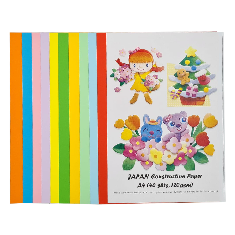 Construction Paper 100shts 80/120gsm Art Papers