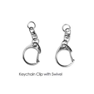 Keychain Clip with Swivel (C Dog Swivel) 6pcs