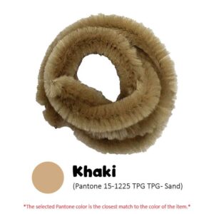 Pipecleaner Single Colour 6mm - Khaki