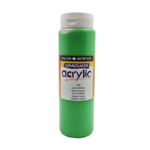 Daler Rowney Graduate Acrylic 500ml - Leaf Green