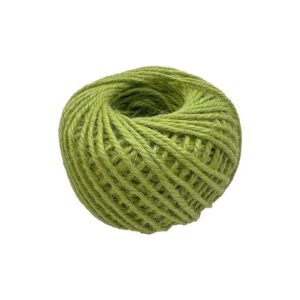 Coloured Jute Twine Ball 2mm - Light Green