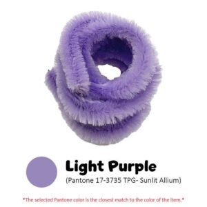 Pipecleaner Single Colour 6mm - Light Purple