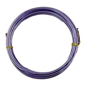 Aluminium Wire - Light Purple, 2mm x 5m