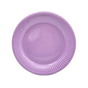 Paper Plates 6" (Coloured) 10Pcs/Pkt - Light Purple
