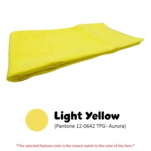 Soft Felt Cloth (90cmx100cmx1.4mm) - 12 Light Yellow