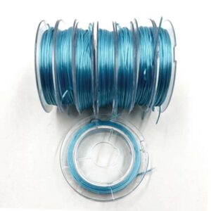 Elastic String 0.8mm x 10m - Light Blue