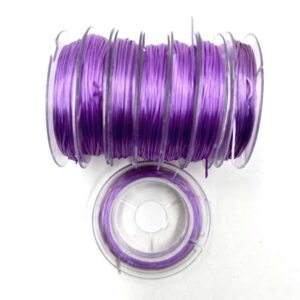Elastic String 0.8mm x 10m - Light Purple