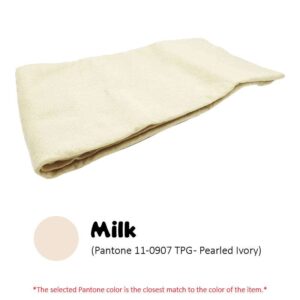 Soft Felt Cloth (90cmx100cmx1.4mm) - 03 Milk