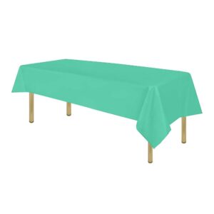 Plastic Table Cloth (137cm x 183cm) - Mint