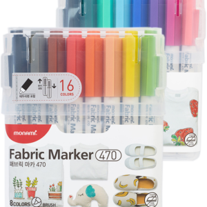 Monami Fabric Marker - 16 Colours