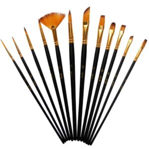 Nylon Brush Set (Assorted) - Mix 10pcs