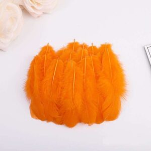 Feather Soft 5cm (100pcs/pkt) - Orange