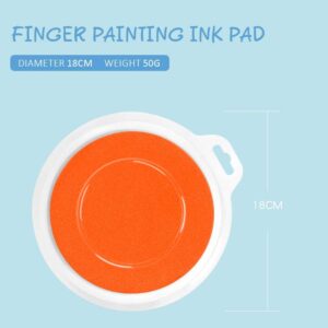 Washable Paint Pad 18cm - Orange