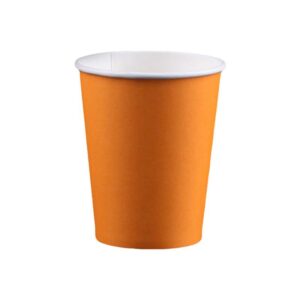 Paper Cup 9oz (20pcs/pkt) - Orange