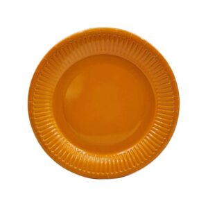 Paper Plates 6" (Coloured) 10Pcs/Pkt - Orange