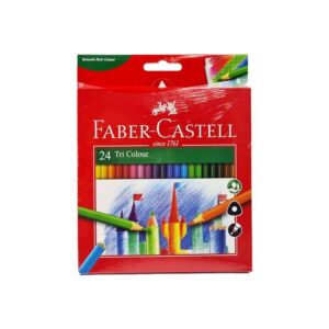 Faber Castell Tri-Grip Colour Pencil - 24 Colours