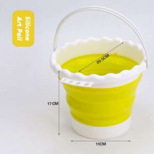 Silicone Art Pail (Assorted Colours) - Large