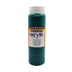 Daler Rowney Graduate Acrylic 500ml - Phthalo Green