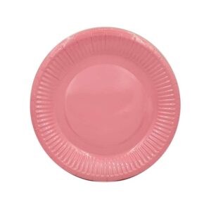 Paper Plates 6" (Coloured) 10Pcs/Pkt - Light Pink