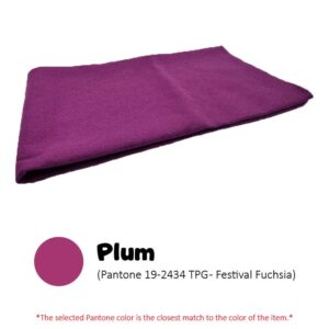 Soft Felt Cloth (30cmx30cmx1.4mm) - 85 Plum