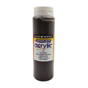 Daler Rowney Graduate Acrylic 500ml - Raw Umber