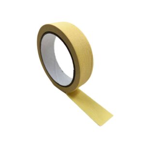 Coloured Masking Tape 20m - Rice Yellow, 10mm