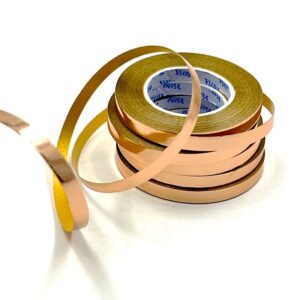 Foil Ribbon 5mm x 10m - Rose Gold
