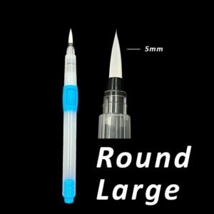 Refillable Watercolour Brush Pen - Round Large