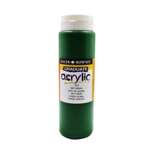 Daler Rowney Graduate Acrylic 500ml - Sap Green