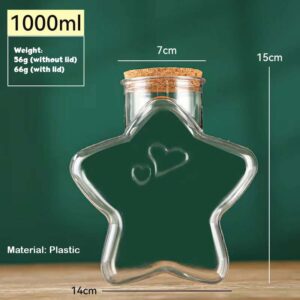 Plastic Bottle - Star 1000ml