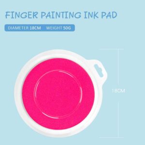 Washable Paint Pad 18cm - Strawberry Pink