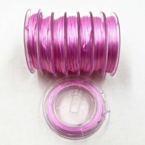 Elastic String 0.8mm x 10m - Taffy Pink