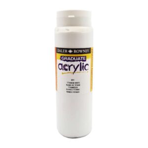 Daler Rowney Graduate Acrylic 500ml - Titanium White