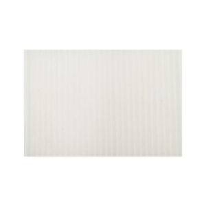 Plastic Corrugated Board 50cm x 75cm - Translucent, 50cm x 75cm