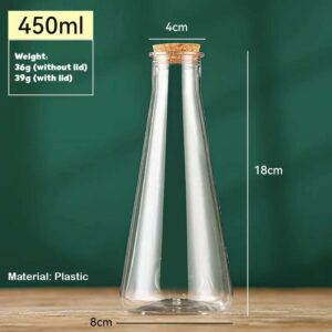 Plastic Bottle - Conical 450ml
