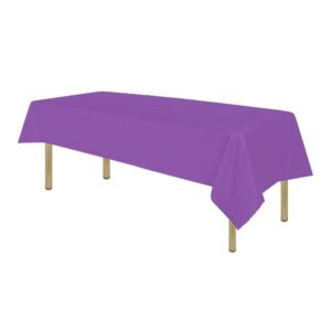 Plastic Table Cloth (137cm x 183cm) - Violet