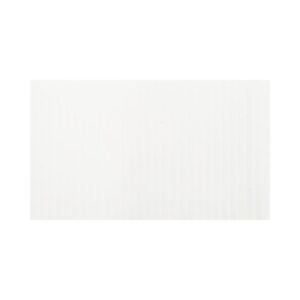 Plastic Corrugated Board 50cm x 75cm - White, 50cm x 75cm