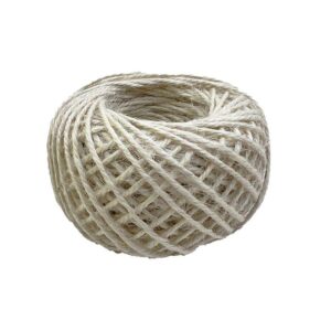 Coloured Jute Twine Ball 2mm - White