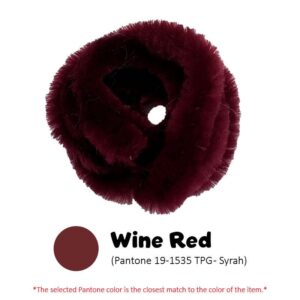 Pipecleaner Single Colour 6mm - Wine Red