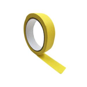 Coloured Masking Tape 20m - Yellow, 10mm