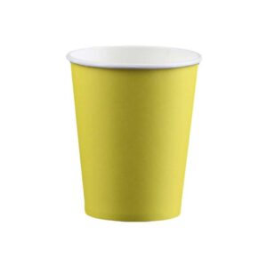 Paper Cup 9oz (20pcs/pkt) - Yellow